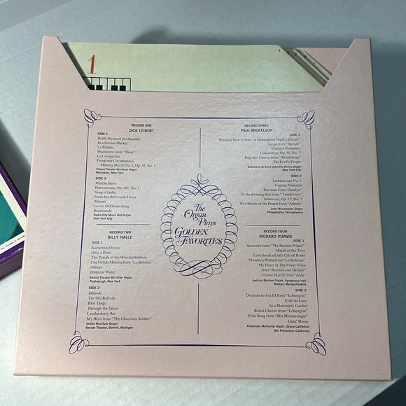 The Organ Plays Golden Favorites, 4 Record Set, Vinyl Record LP - Picture 2 of 6